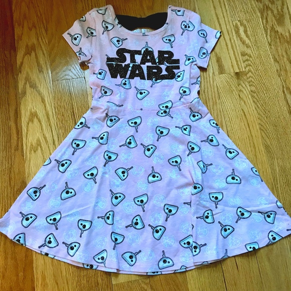 Star Wars Other - Pink Star Wars Bow-Back Dress